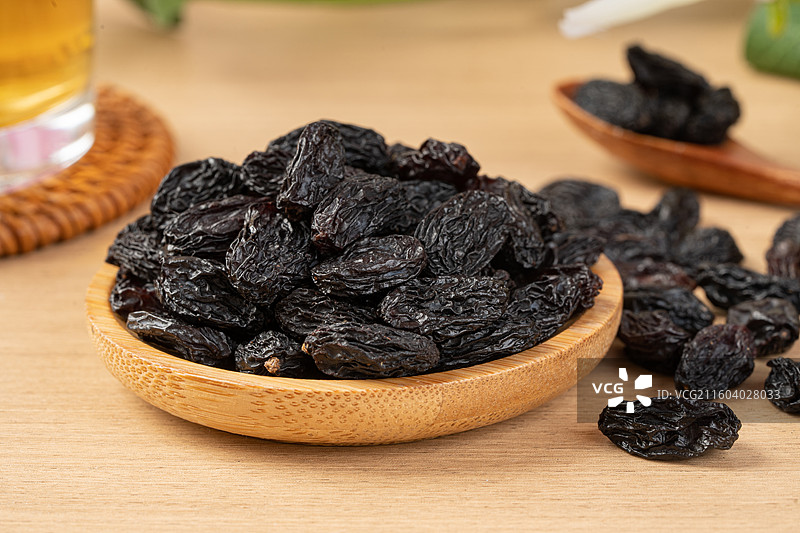 黑加仑葡萄干特写图片素材
