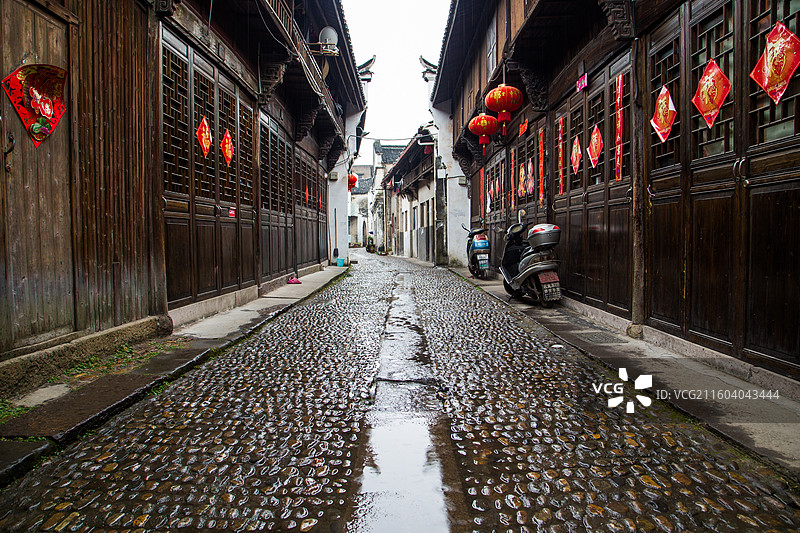 义乌市佛堂古镇图片素材