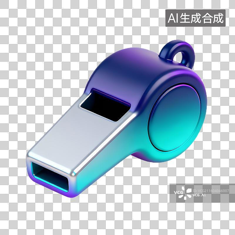 【AI数字艺术】渐变色彩的运动口哨图片素材