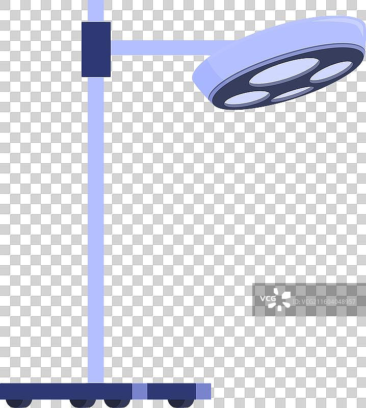 手术台上方悬挂的手术灯图片素材