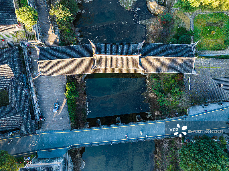 温州泰顺廊桥溪东桥图片素材