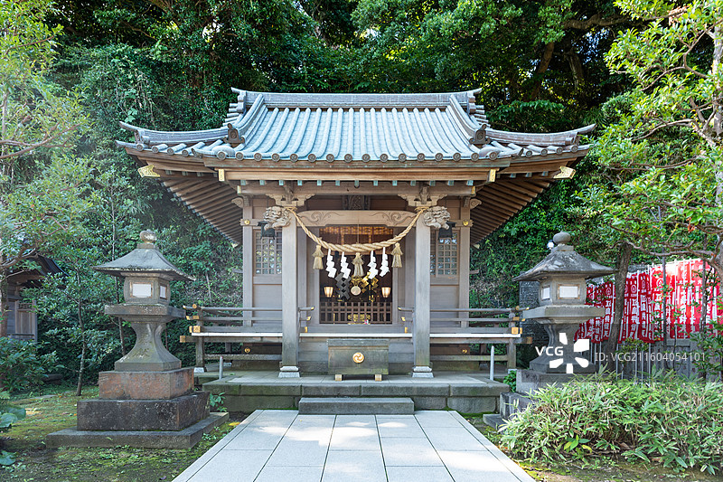 镰仓长谷寺神龛图片素材