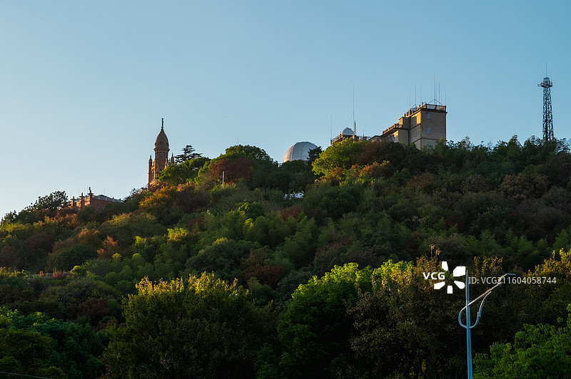 上海西佘山图片素材