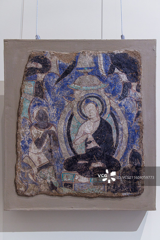 中国新疆克孜尔千佛洞壁画·俄罗斯圣彼得堡冬宫博物馆藏图片素材