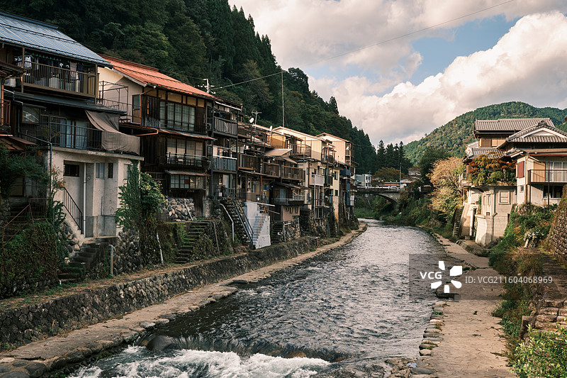 日本岐阜郡上八幡图片素材