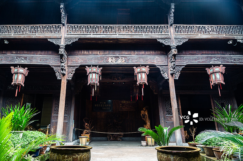 义乌市佛堂古镇图片素材