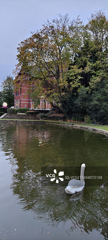 比利时布鲁塞尔，扎芬特姆小镇中央公园图片素材