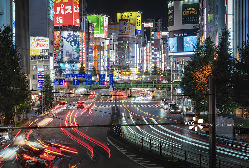 新都心步道桥图片素材