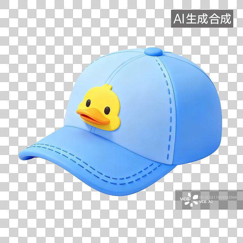 【AI数字艺术】鸭舌帽插画图片素材