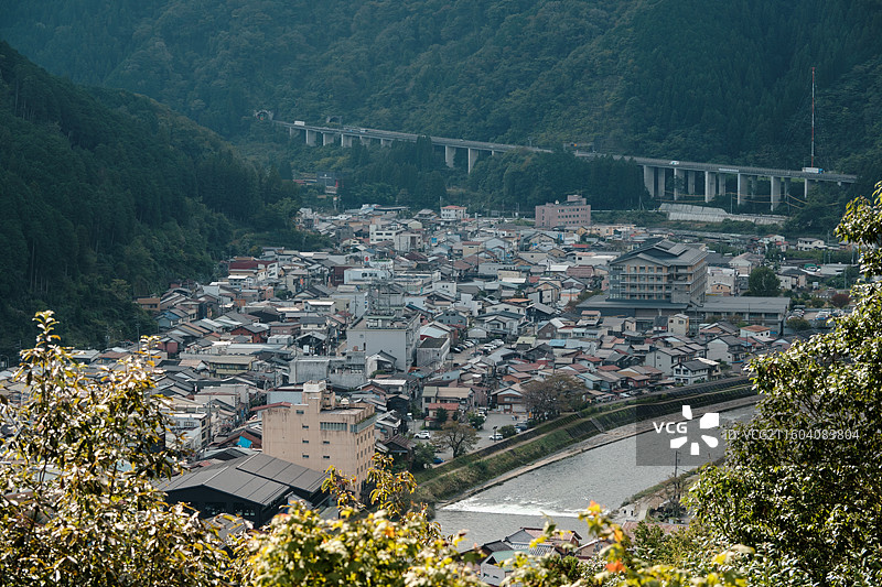 日本岐阜郡上八幡图片素材