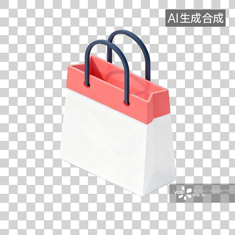 【AI数字艺术】免抠元素-购物袋图片素材