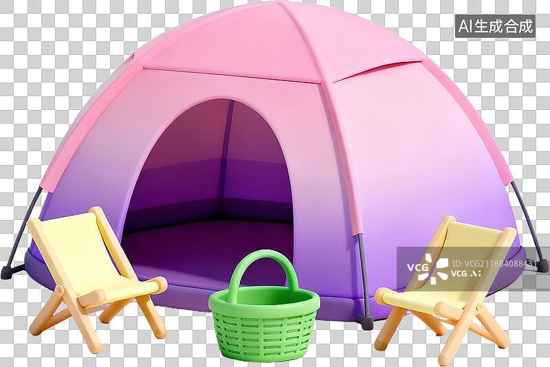 【AI数字艺术】卡通3D旅行旅游度假出行人物动态设计元素免抠图形图片素材