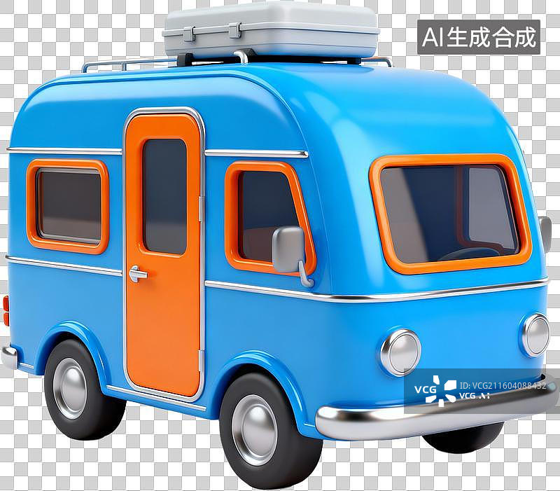 【AI数字艺术】卡通3D旅行旅游度假出行人物动态设计元素免抠图形图片素材