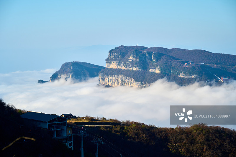 香炉山秋色图片素材