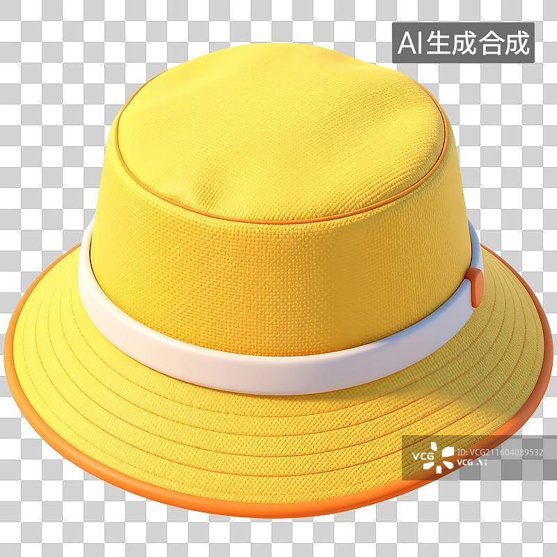 【AI数字艺术】渔夫帽插画图片素材