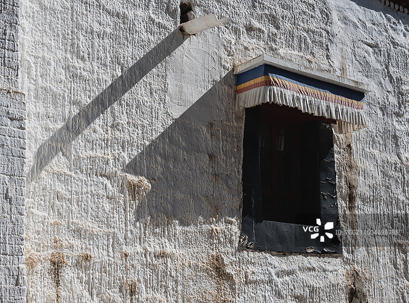 秋天的五当召图片素材