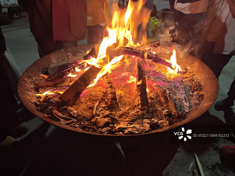 火堆图片素材