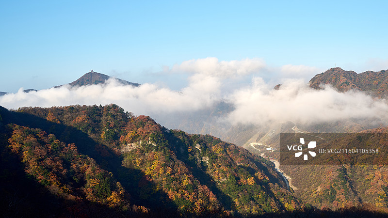 香炉山秋色图片素材