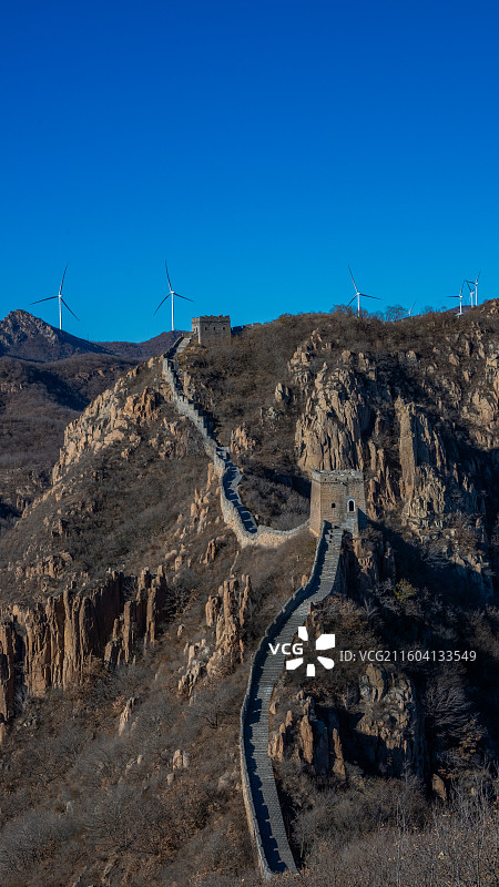 板厂峪长城风光图片素材