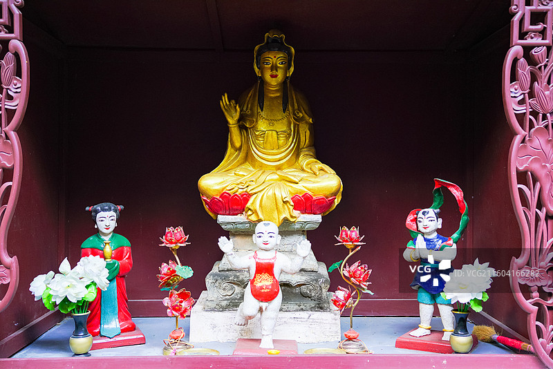 福建省南平市，浦城县，水北街，镇曹村，云峰禅林，云峰古寺图片素材