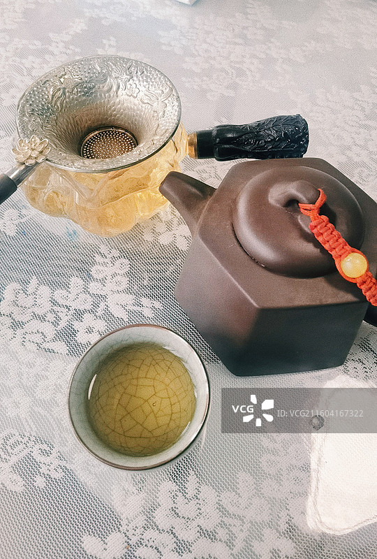 广东珠海华发新城早茶图片素材