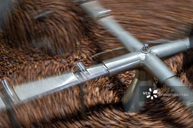 烤咖啡豆图片素材