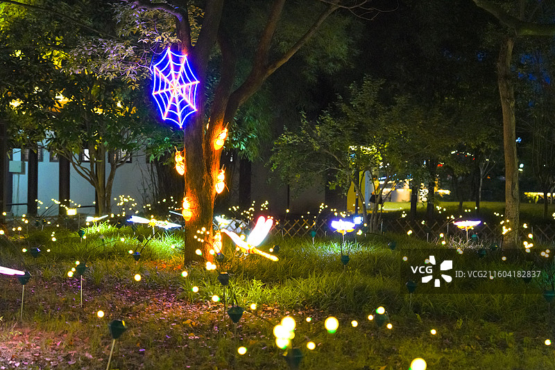 浙江省丽水市龙泉市，西街，留槎洲景区图片素材