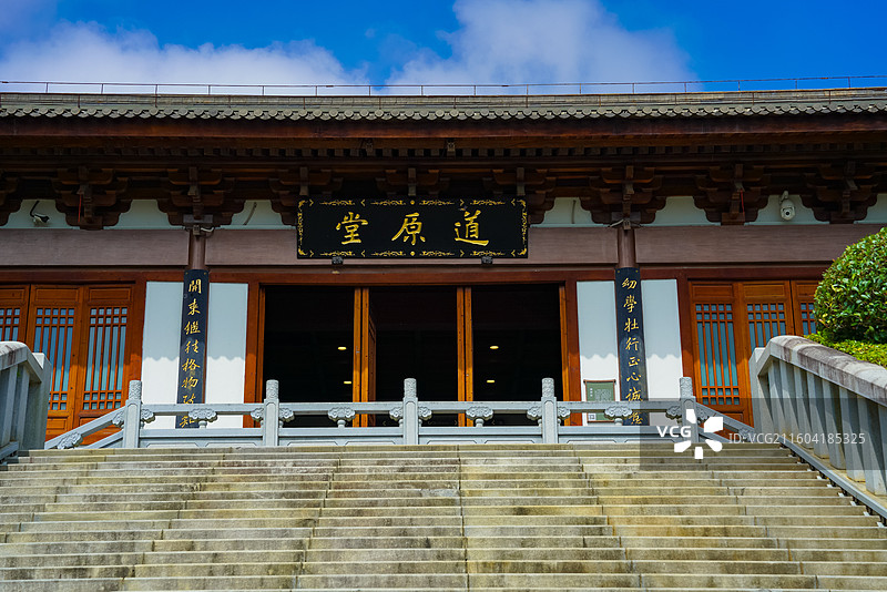 福建省南平市建阳区，潭城街道考亭村，考亭书院图片素材