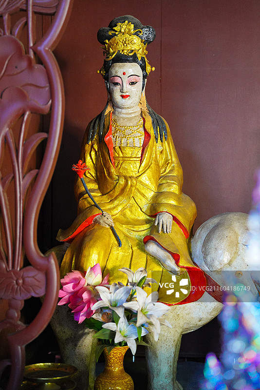 福建省南平市，浦城县，水北街，镇曹村，云峰禅林，云峰古寺图片素材