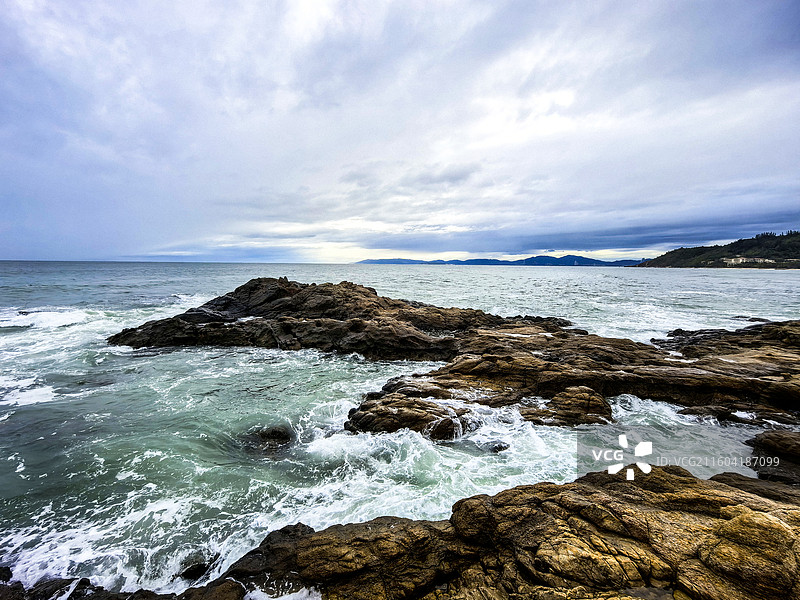 中国海南省陵水市清水湾海岸风光图片素材