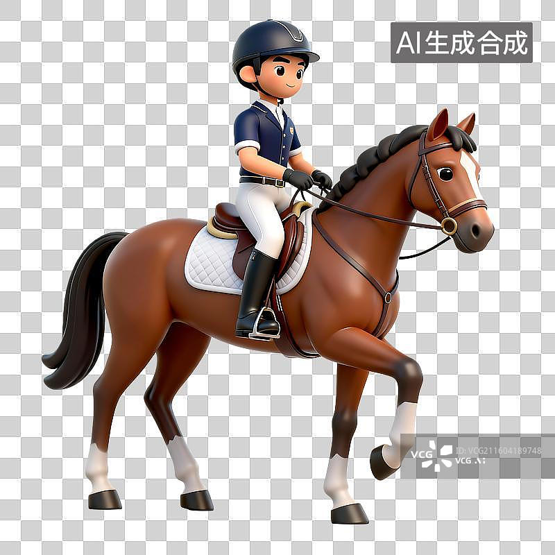 【AI数字艺术】体育运动-马术图片素材