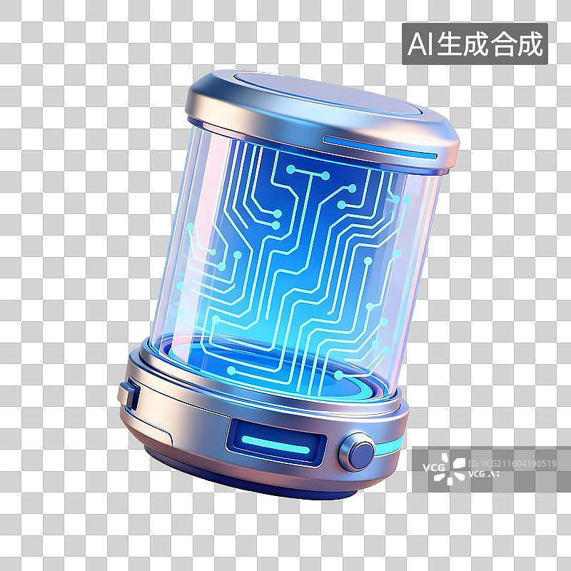 【AI数字艺术】科技-量子技术图片素材