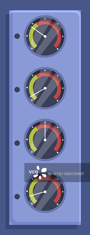 显示关键绩效指标的控制面板图片素材