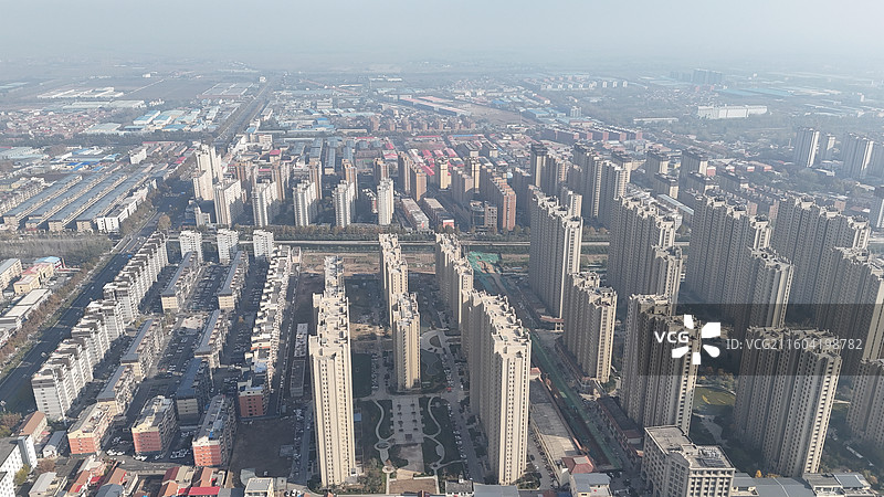 邯郸大名县航拍图片素材