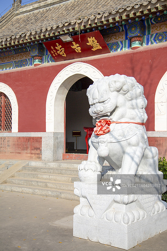 河北青县盘古寺风光图片素材