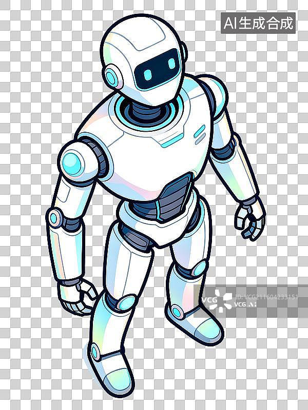 【AI数字艺术】免扣人工智能纳米机器人元素图片素材