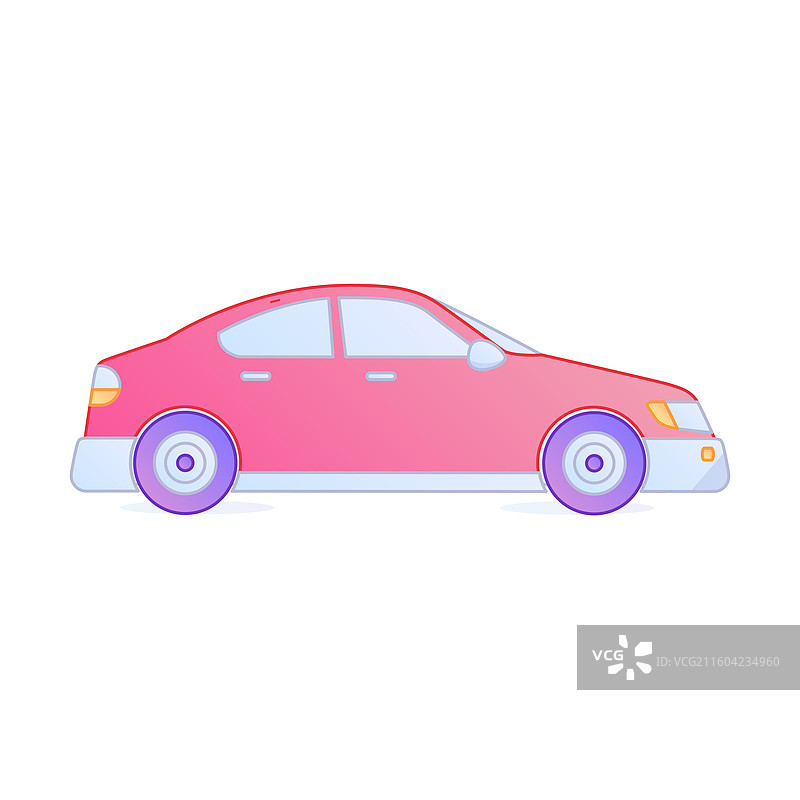 城市智慧出行交通网络矢量扁平渐变插画 环保共享电动车素材图片素材