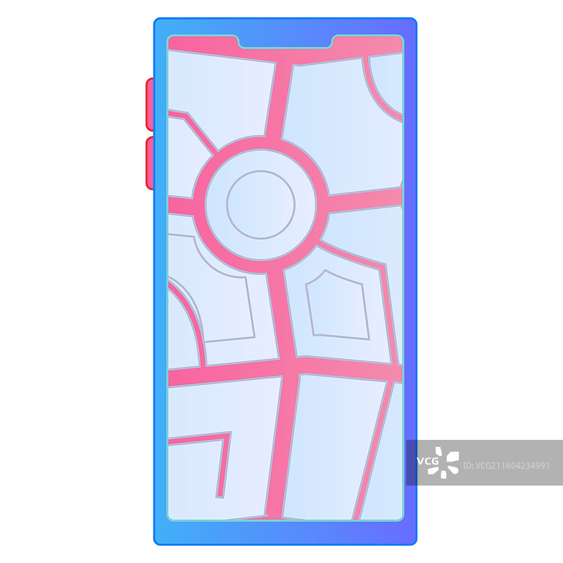 城市智慧出行交通网络矢量扁平渐变插画 环保共享电动车素材图片素材