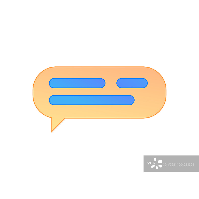 社交媒体网络互动友谊关系矢量扁平渐变插画 在线沟通素材图片素材