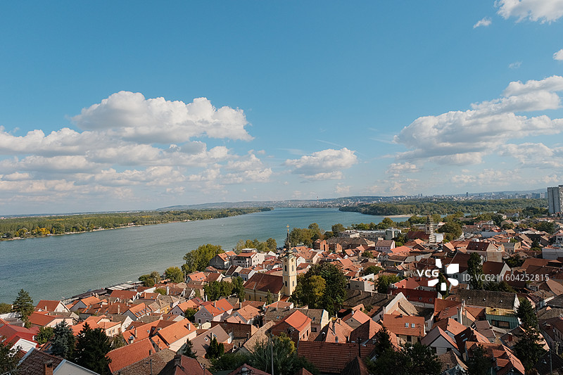 塞尔维亚泽蒙小镇图片素材