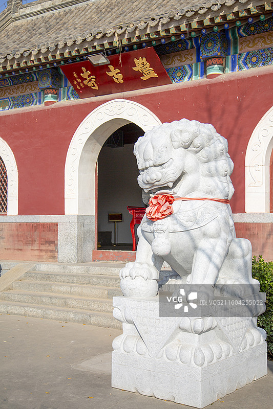 河北青县盘古寺风光图片素材