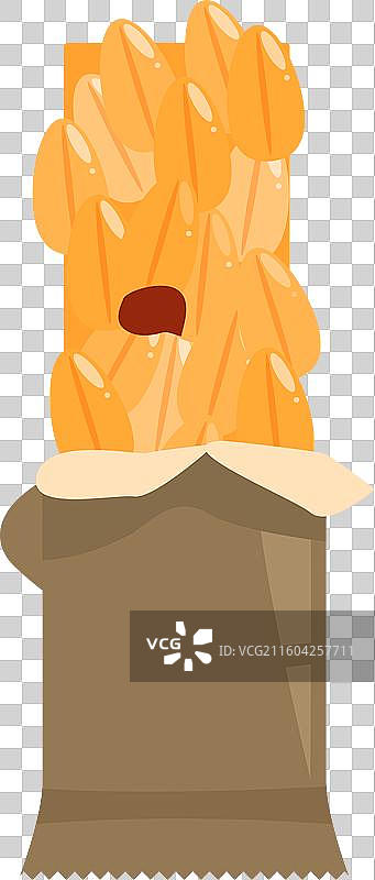 正在拆开的焦糖蛋白棒，包装为棕色图片素材