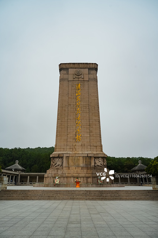江苏省徐州市淮海战役烈士纪念塔图片素材