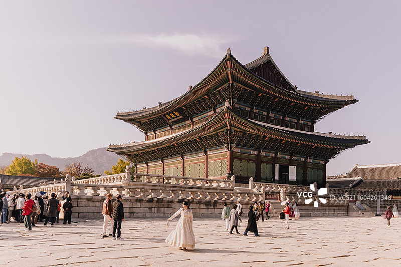 韩国 首尔 景福宫图片素材