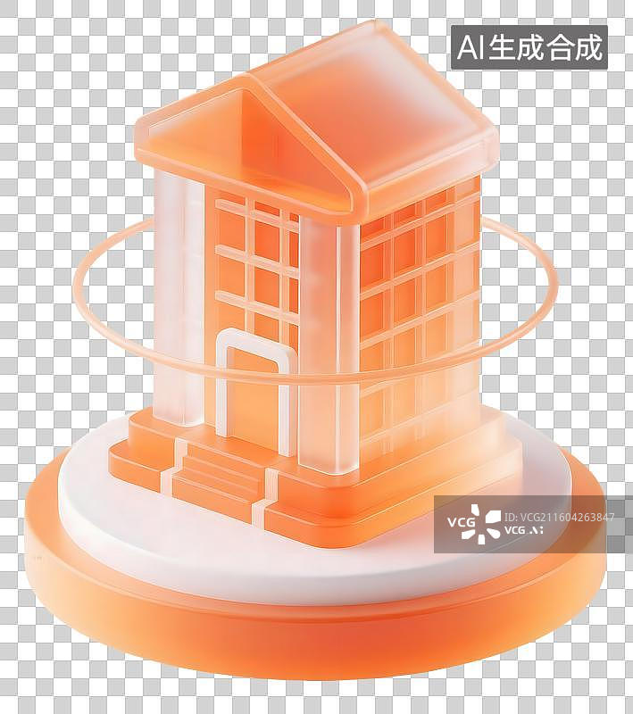 【AI数字艺术】AIGC：3D银行图标，金融理财银行投资，存款储蓄，设计元素，免抠图形图片素材