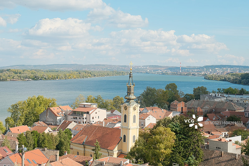 塞尔维亚泽蒙小镇图片素材