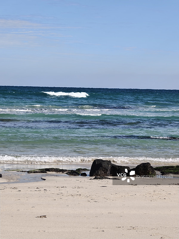 韩国济州岛月汀里图片素材