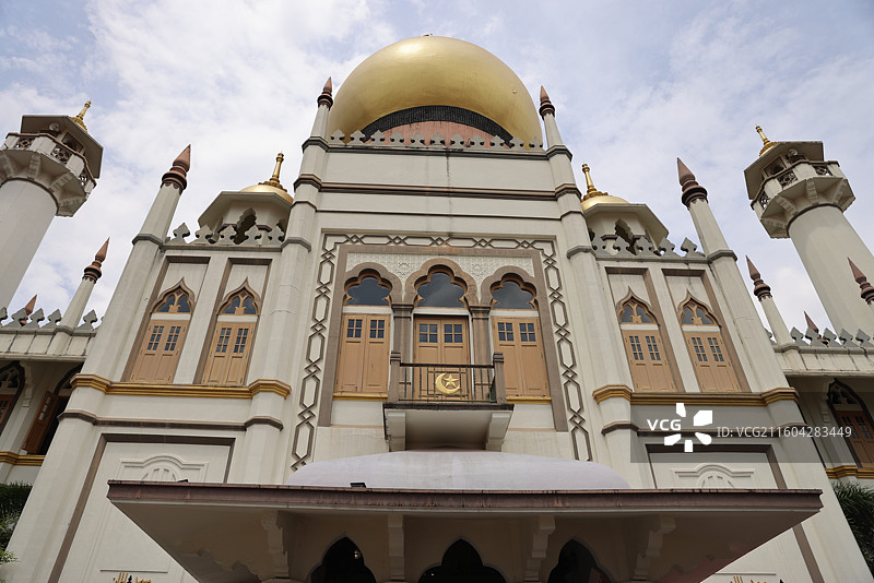 新加坡哈芝巷苏丹回教堂图片素材
