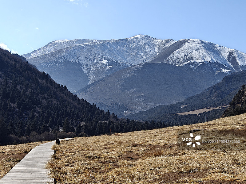 甘肃武威冰沟河图片素材