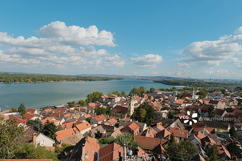 塞尔维亚泽蒙小镇图片素材